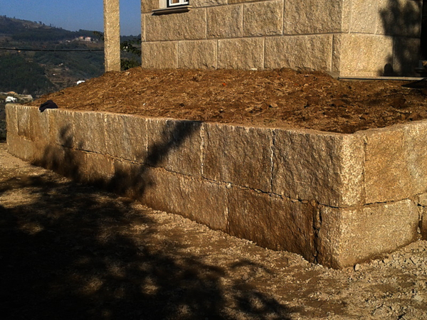 Muro em Pedra Suporte de Terras - Caetano Muros em pedra